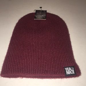 Brand new with tags Yea Nice beanie. Unisex.